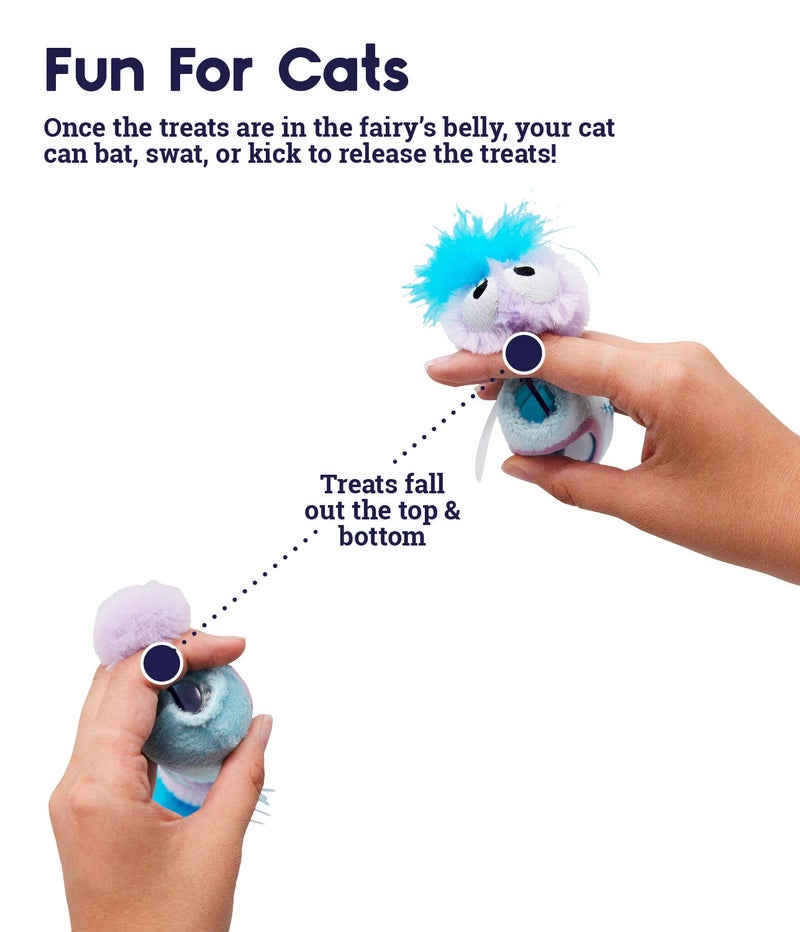 Catstages Petstages Swat 'N Treat Fairy Kicker Treat-Dispensing Toy for Cats - Image 3